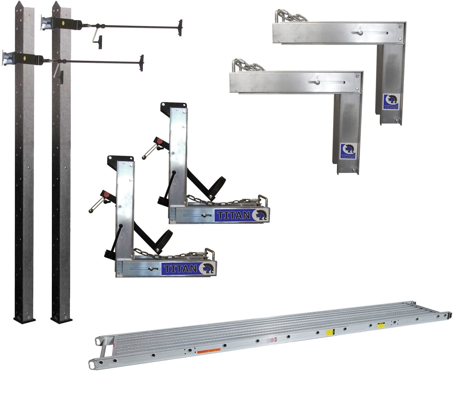 Rent the PUMP JACK SYSTEM W/ PLANK 24' Arapahoe Rental Equipment